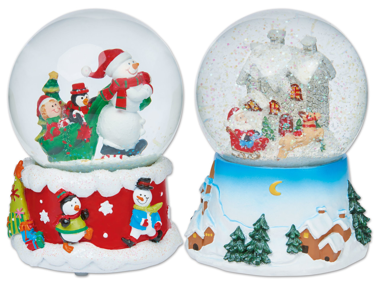 MELINERA(R) Schneekugel-Spieluhr