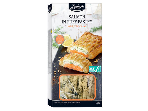Salmon in Puff Pastry