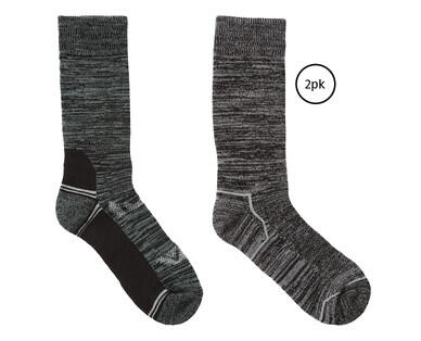 Adult's Hiking Socks 2pk