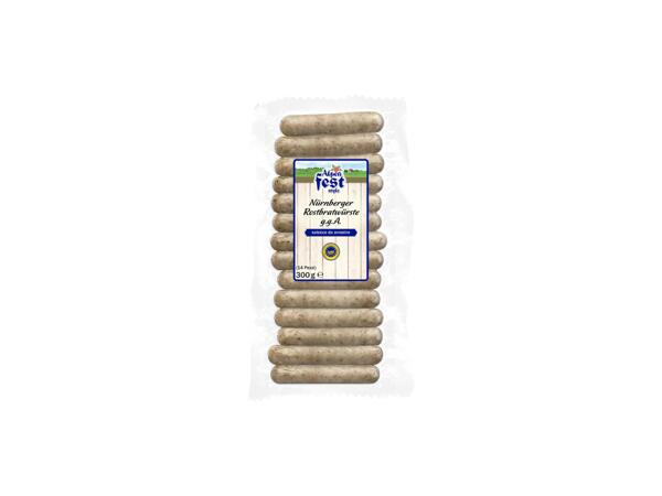 Nürnberger Boiled Pork Sausages PGI