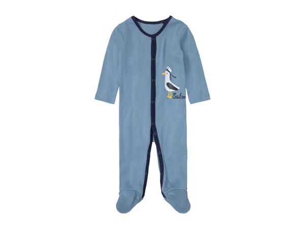 Lupilu Baby Sleepsuit - 3 pack