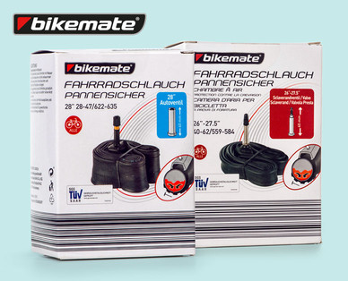 BIKEMATE Fahrradschlauch, pannensicher