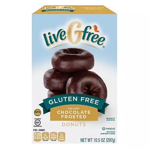 Gluten Free Chocolate Frosted Donuts, 10.5 oz