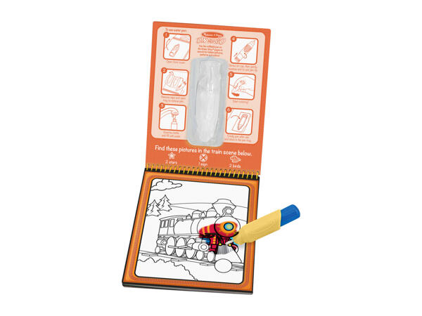Melissa & Doug Kids' Water Wow! Book