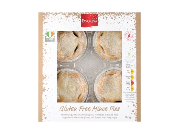 4 Gluten Free Mince Pies