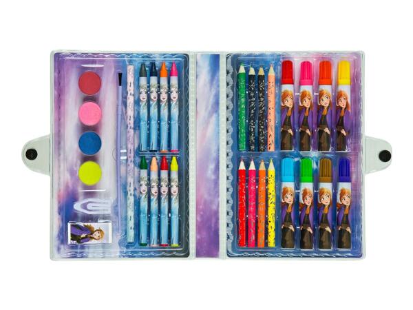 Frozen Mini Colouring Case - 34 Pieces