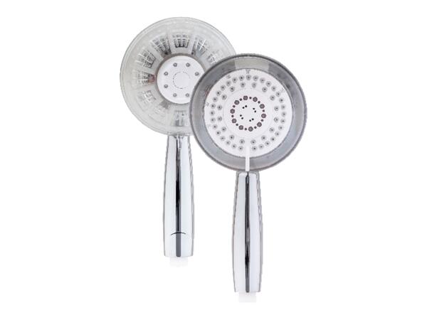 Duschmunstycke med LED