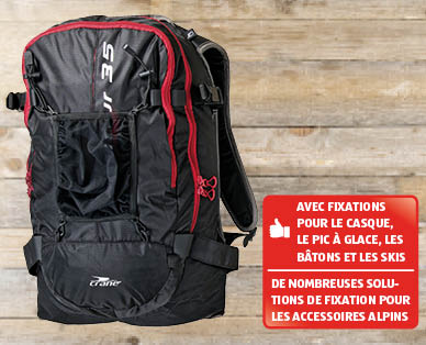 Sac à dos pour ski de randonnée CRANE(R)