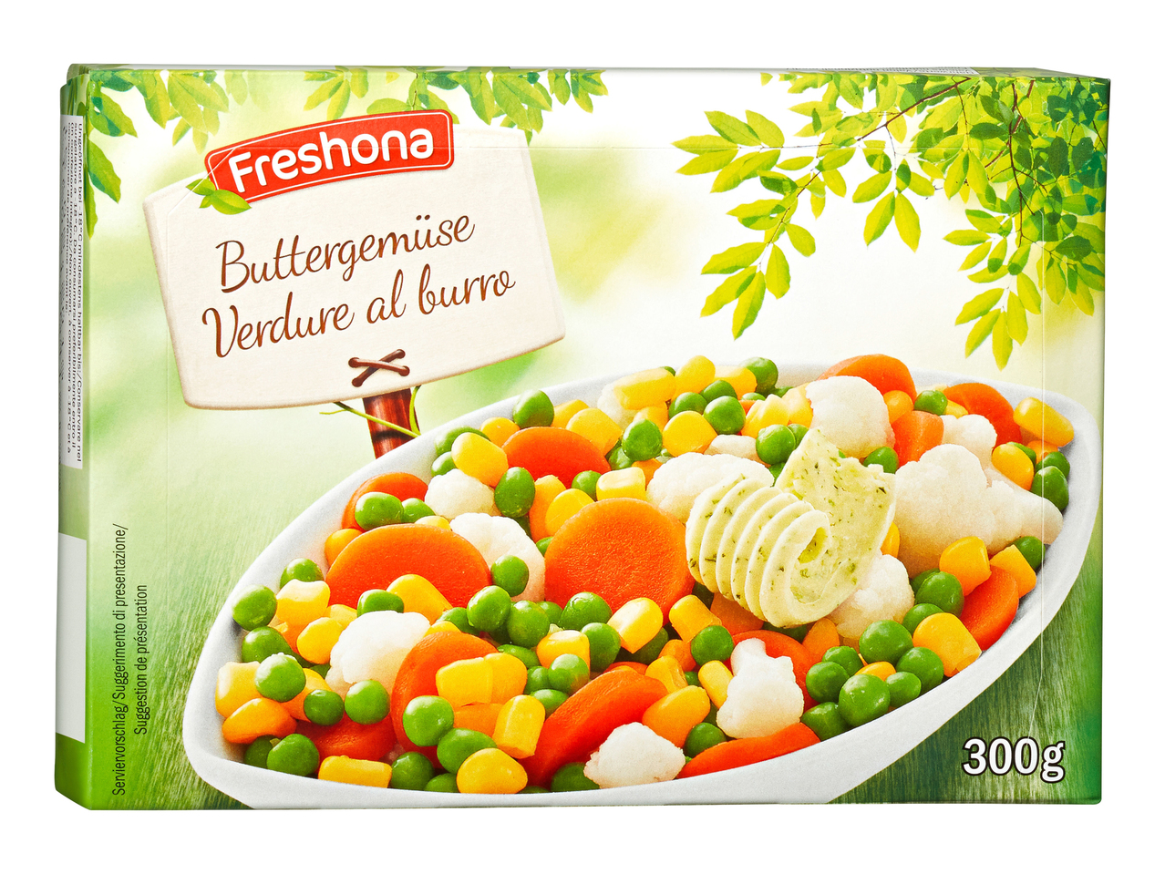 Légumes cuisinés au beurre
