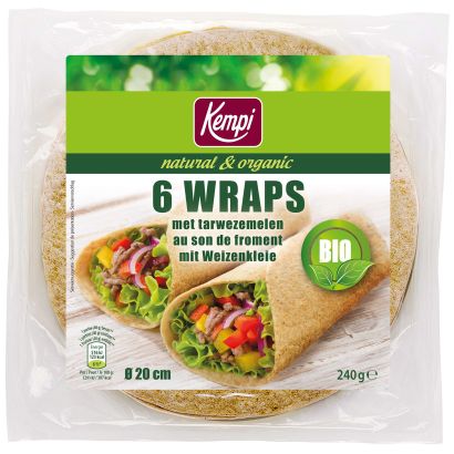 Wraps bio, 6 pcs