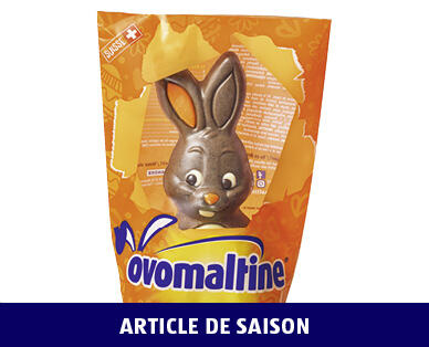 OVOMALTINE 
 LAPIN DE PÂQUES OVOMALTINE 120 G
