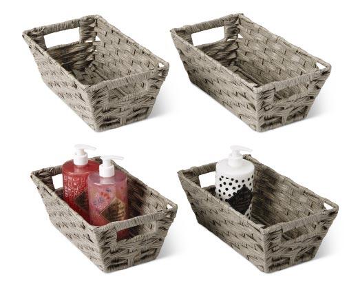 Huntington Home
Large or 2-Pack Small Woven Totes