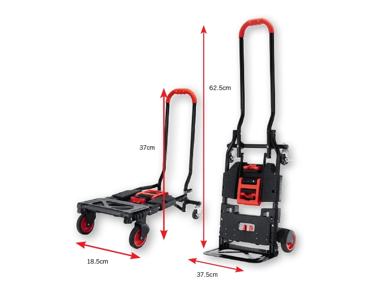 Powerfix(R) 2-in-1 Flat Bed Trolley/ Sack Truck