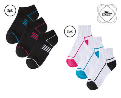 Adult's Fitness Socks 3pk
