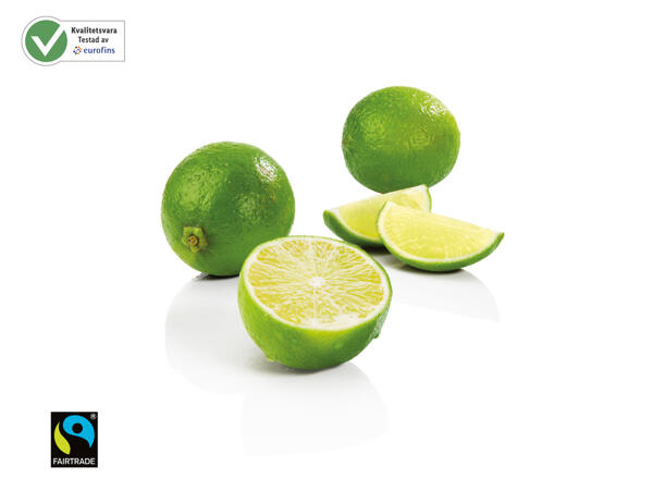 Fairtrade lime