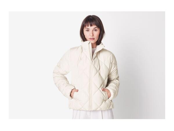 Esmara Ladies' Cream Puffer Jacket