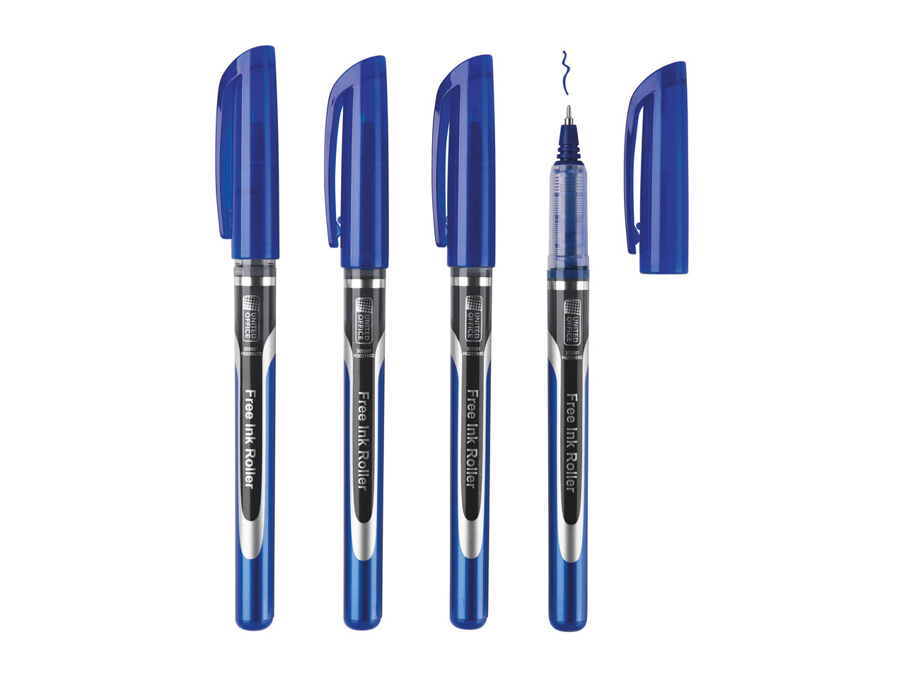 United Office Rollerball Pens1