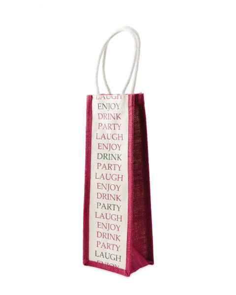 Berry Single Bottle Gift Bag