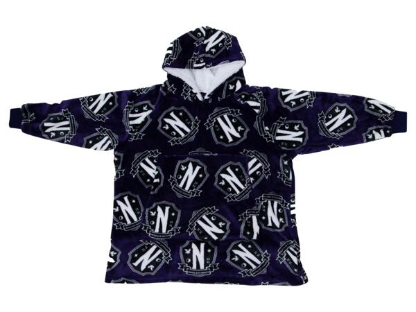 Kids‘ Wearable Hooded Fleece "Wednesday"