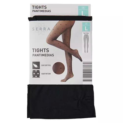 Ladies Tights & Hosiery - Heart, XL