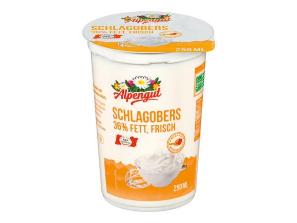 ALPENGUT Frischer Schlagobers