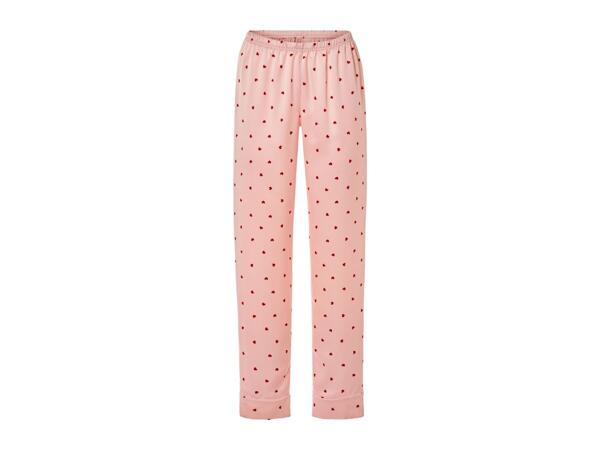 Esmara Ladies' Sateen Pyjamas - Pink