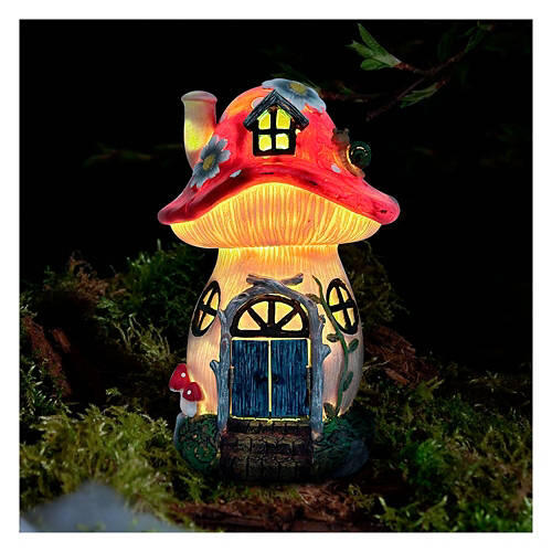 Solar Fairy House - Mushroom