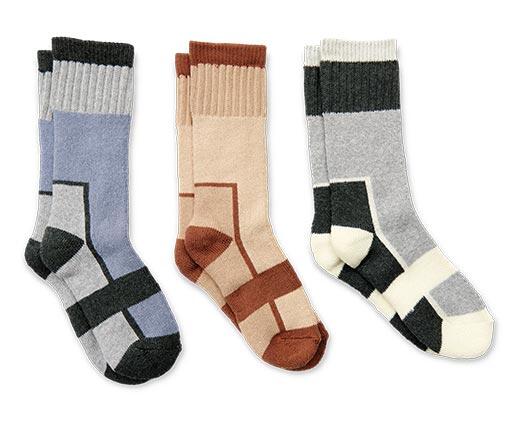 Crane 
 Men's or Ladies' 3-Pack Thermal Performance Sock