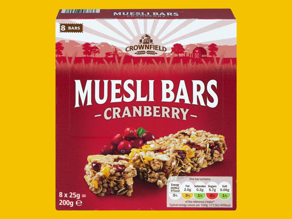 Crownfield Muesli Bars