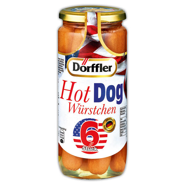Hot Dog Würstchen