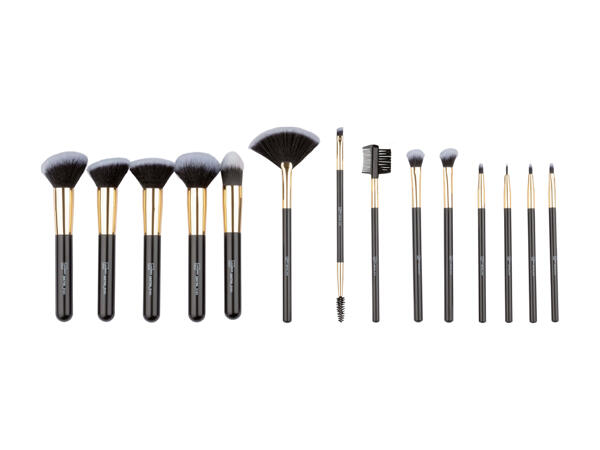 Set de pinceaux de maquillage, 14 pièces