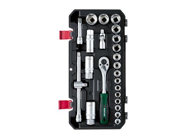 Parkside 3/8" Socket Set - 24 Pieces