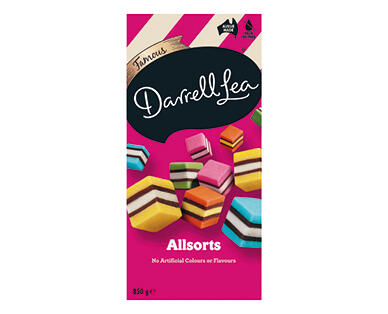 Darrell Lea Liquorice Allsorts 850g