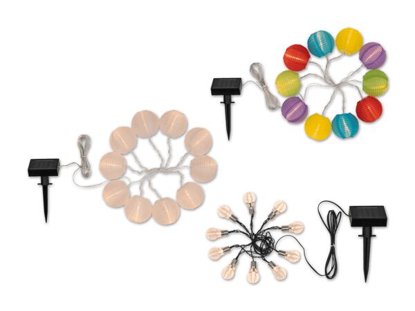 Solar-Sommerlichterkette
