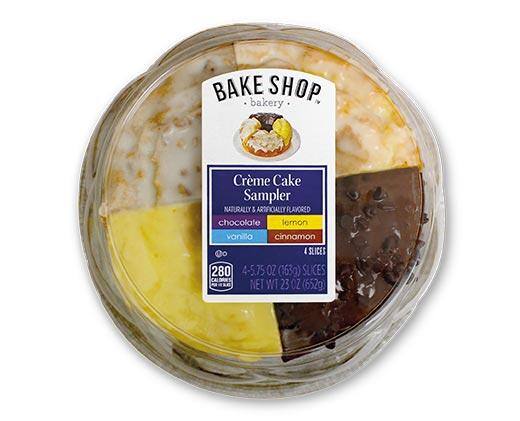Bake Shop Crème Cake Sampler