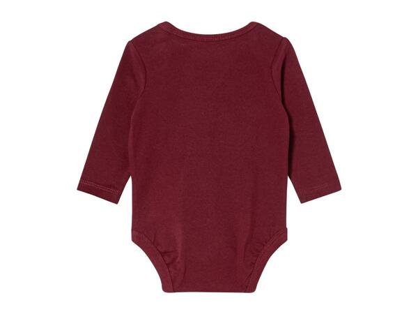Lupilu Baby Long-Sleeve Bodysuits - 3 Pack