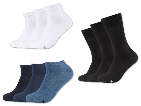 Damen/​Herren Socken, 3 Paar