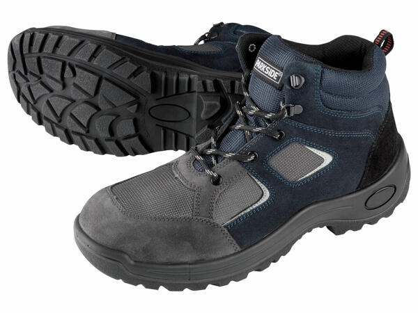 Parkside Men's Leather Safety Shoes