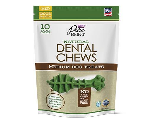 Pure Being 
 Assorted Premium Dental Dog Chews