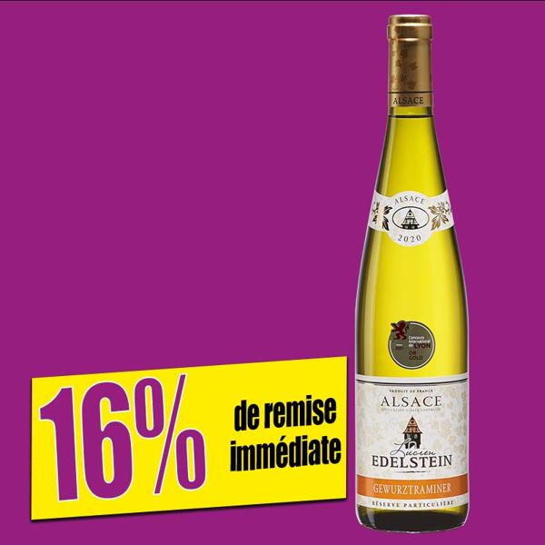 AOC Vin d'Alsace Gewurztraminer**