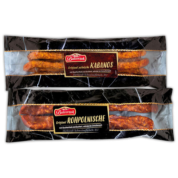 Polnische Wurstspezialität