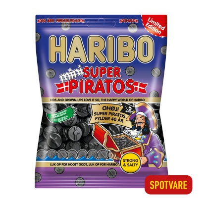 HARIBO 
Mini super piratos