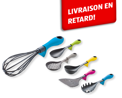 Ustensiles de cuisine avec fonction support CROFTON(R)