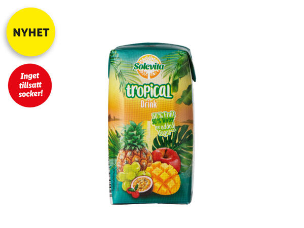 Tropisk fruktdryck