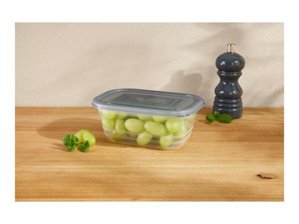 Silvercrest 1L Food Storage Containers - 8 Pack