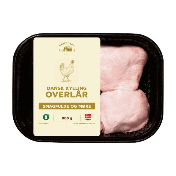 Overlår af dansk kylling