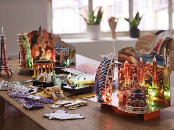 Puzzle en 3D monuments