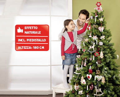 Albero di Natale effetto naturale