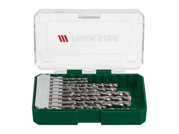Parkside Masonry Drill Bit Set - 15 Piece Set