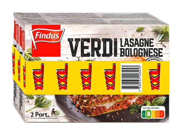 Lasagne verdi al forno Findus XXL